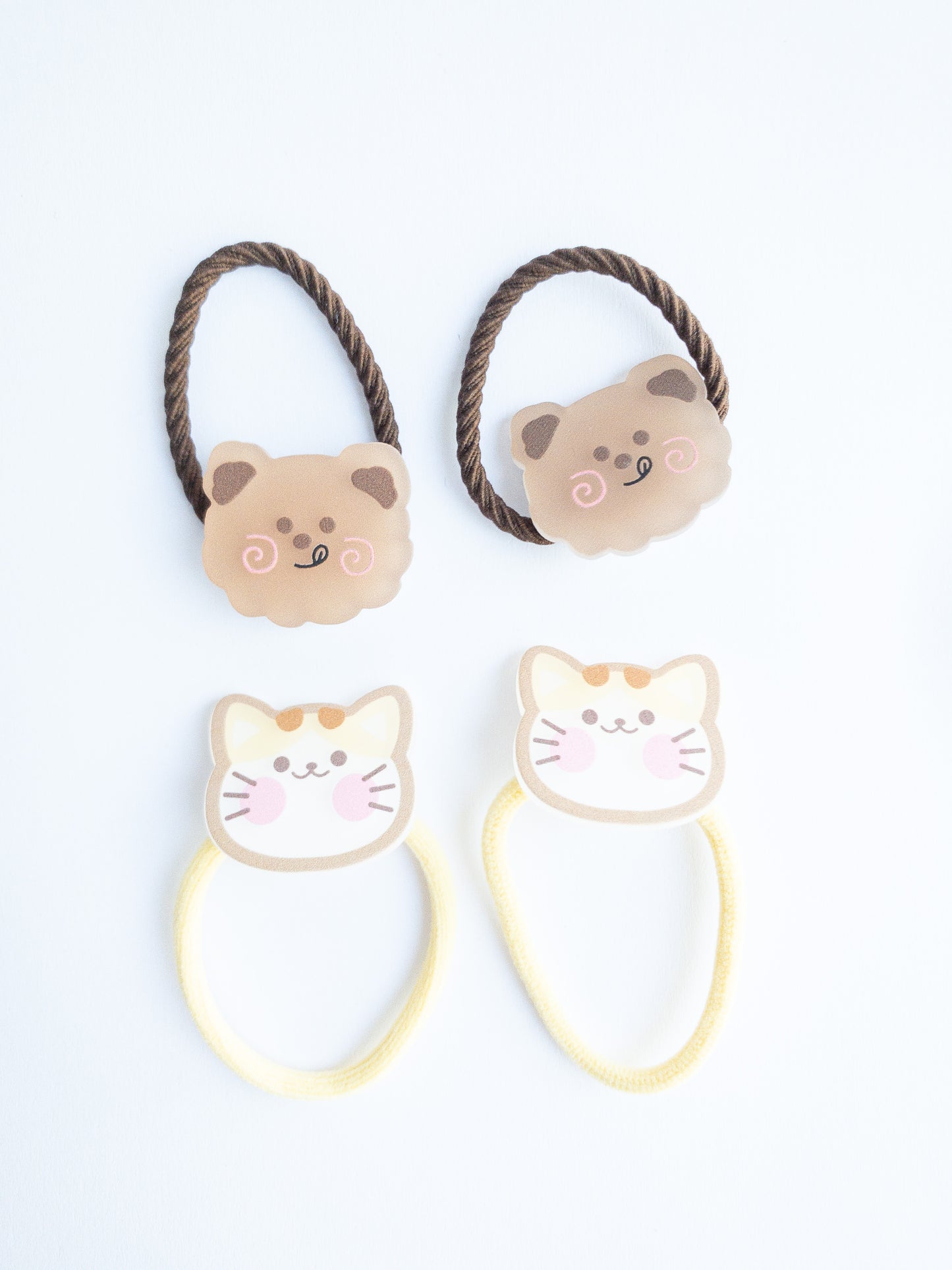 Catty Bear Hair Ties