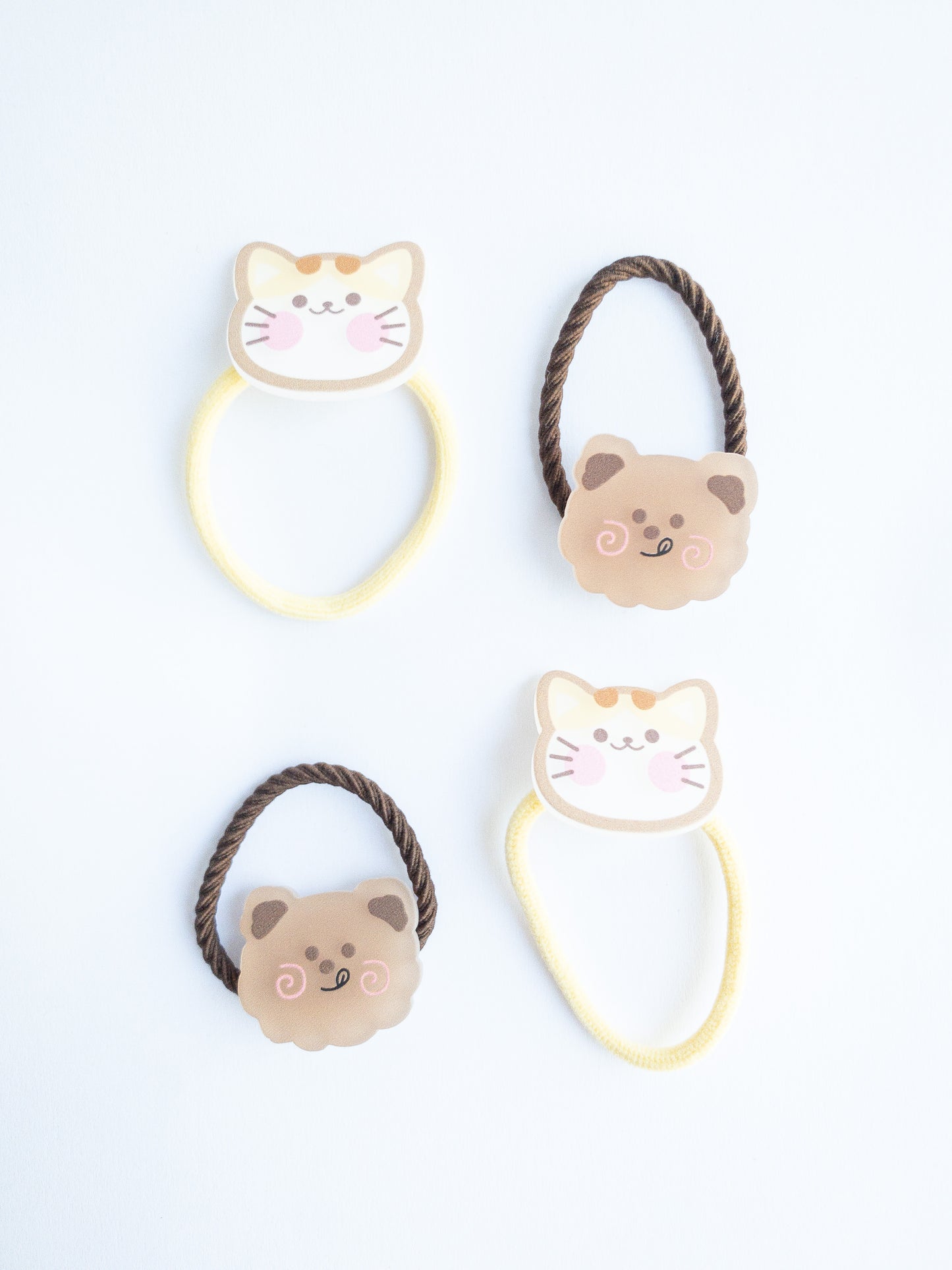 Catty Bear Hair Ties
