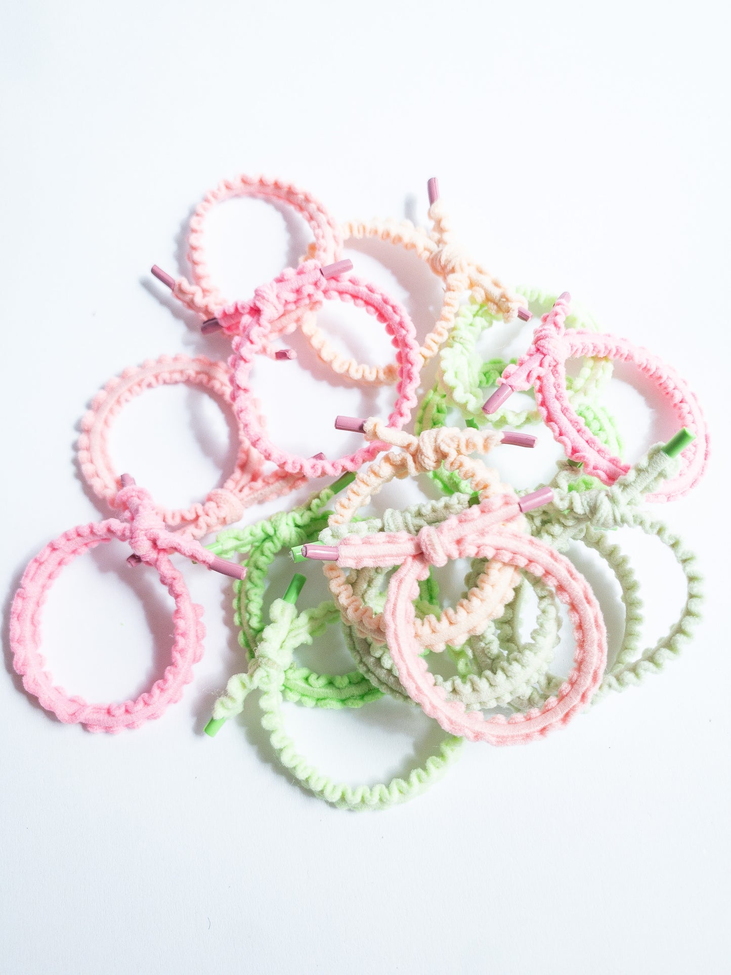 Wavy Shoelace Hair Ties