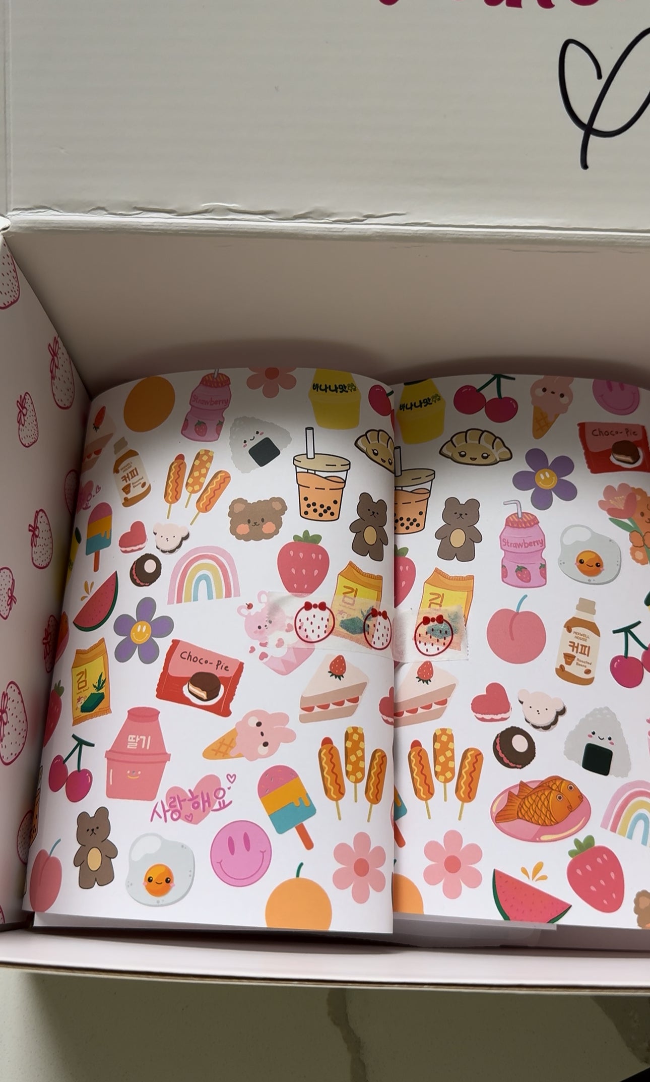 Cutie Foodie Eggy Cakes Paper - 5 Sheets
