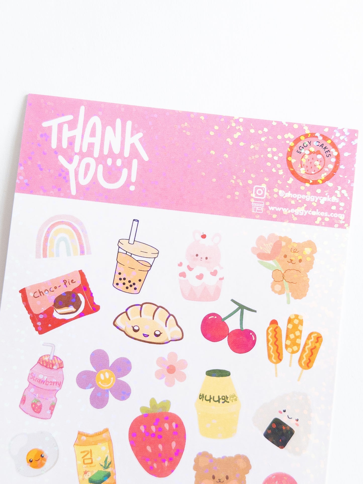 Thank You Sticker Sheet