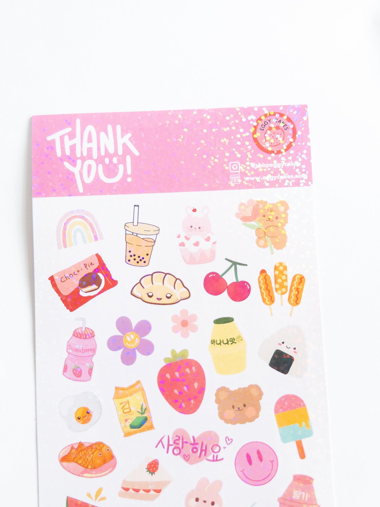 Thank You Sticker Sheet