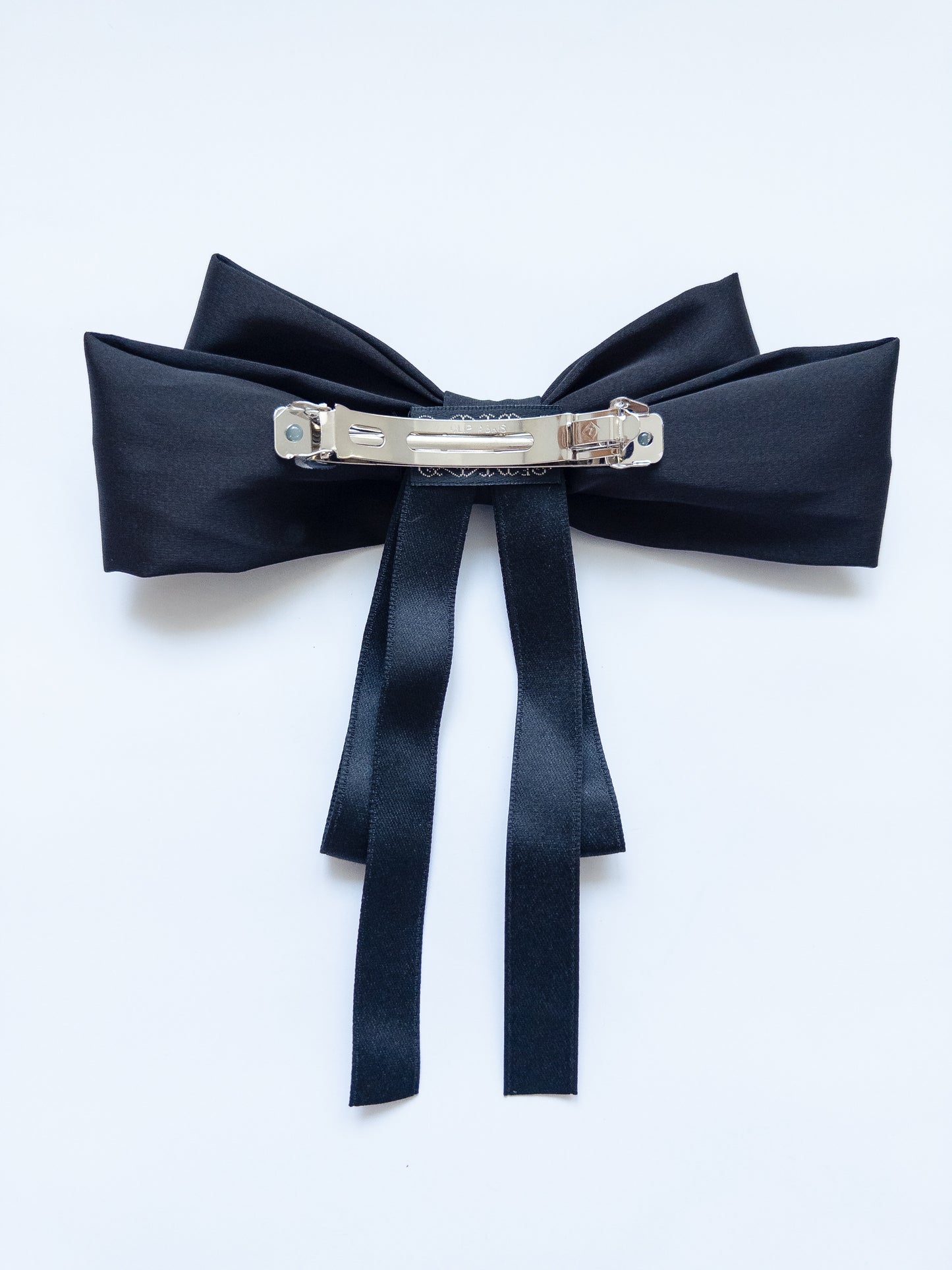 Double Bow Ribbon Hair Clip