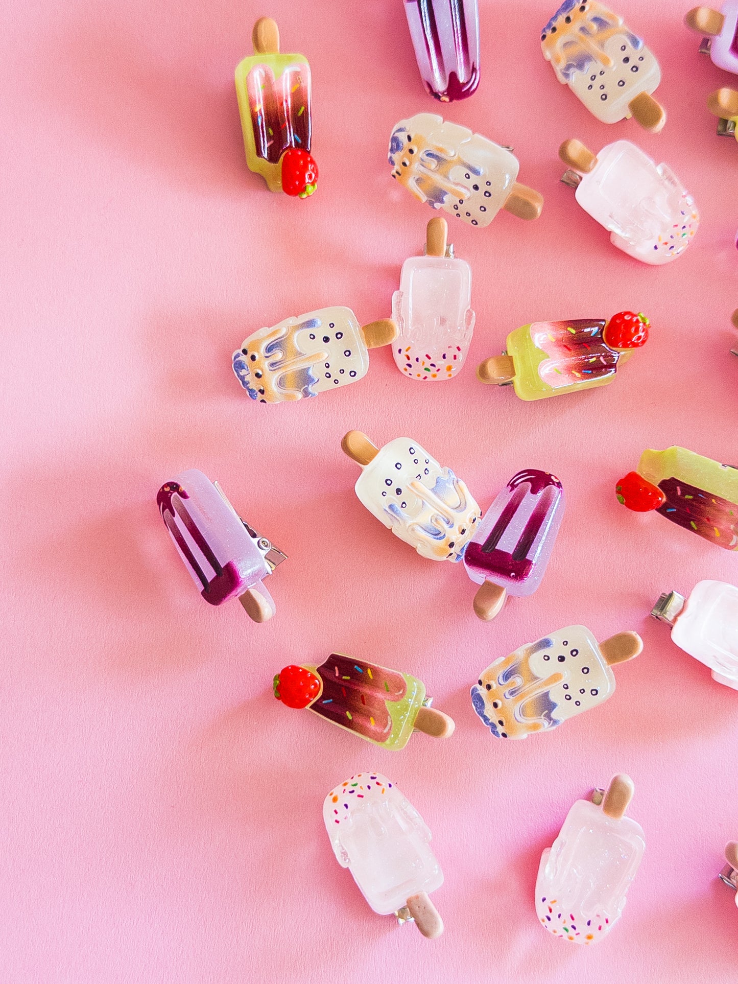 Dot Pops Ice Treats Hair Clips
