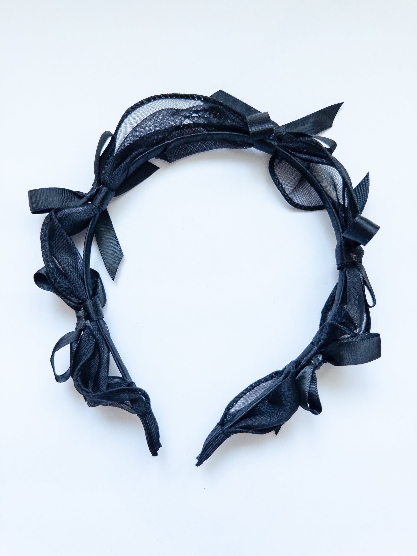 Organza Ribbon Bow Headband