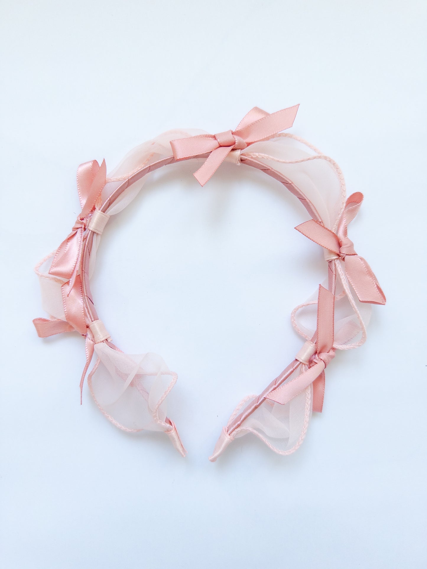 Organza Ribbon Bow Headband