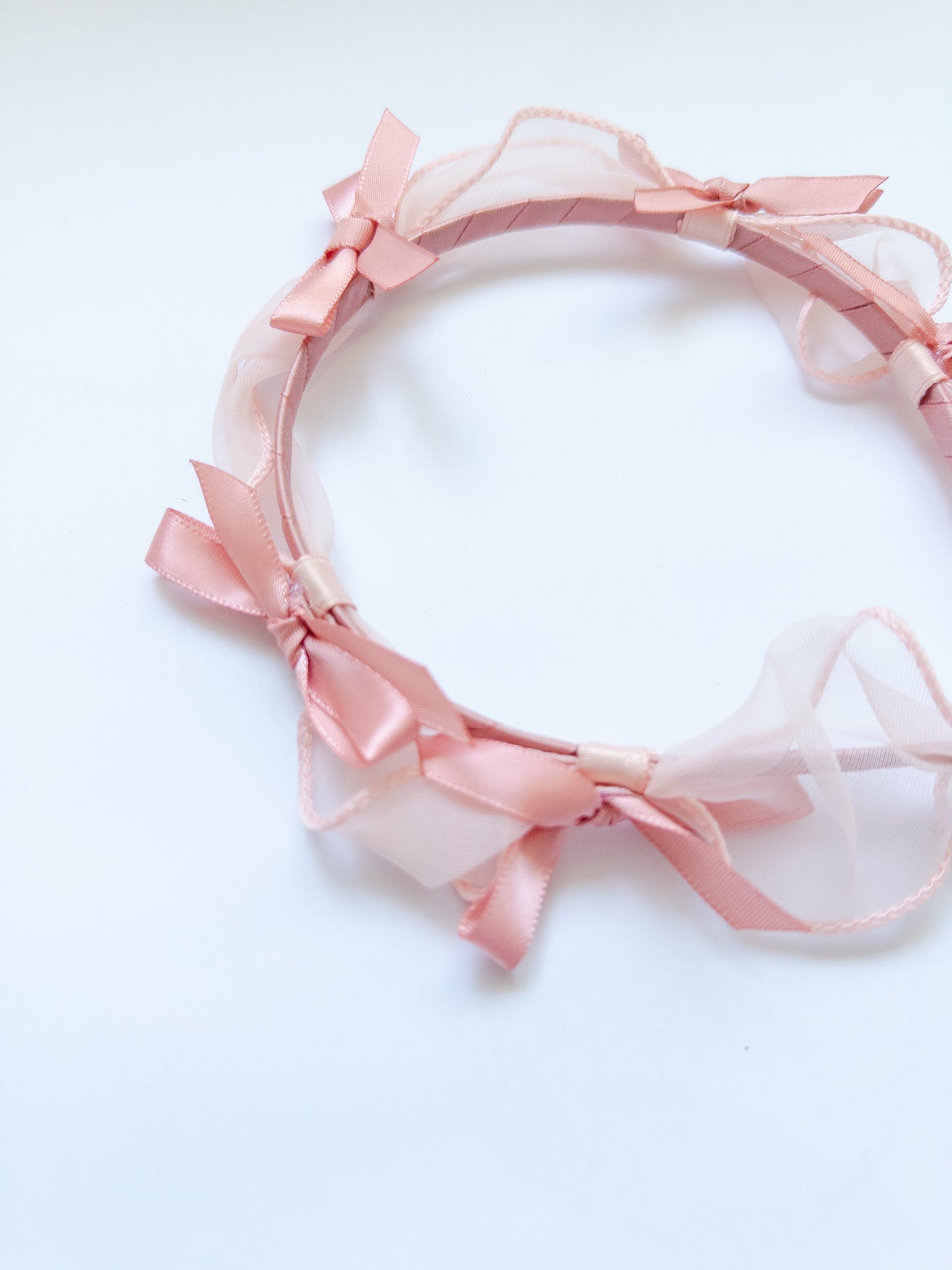 Organza Ribbon Bow Headband