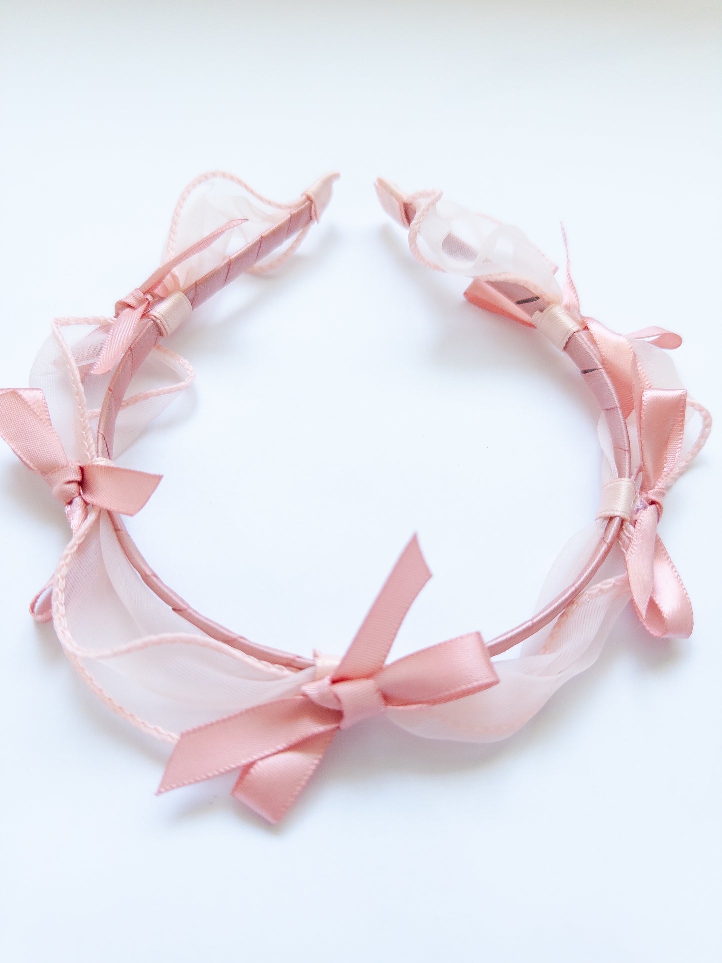 Organza Ribbon Bow Headband