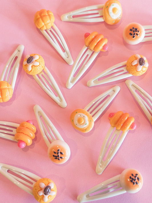 Korean Bakery Bbang Hair Clips