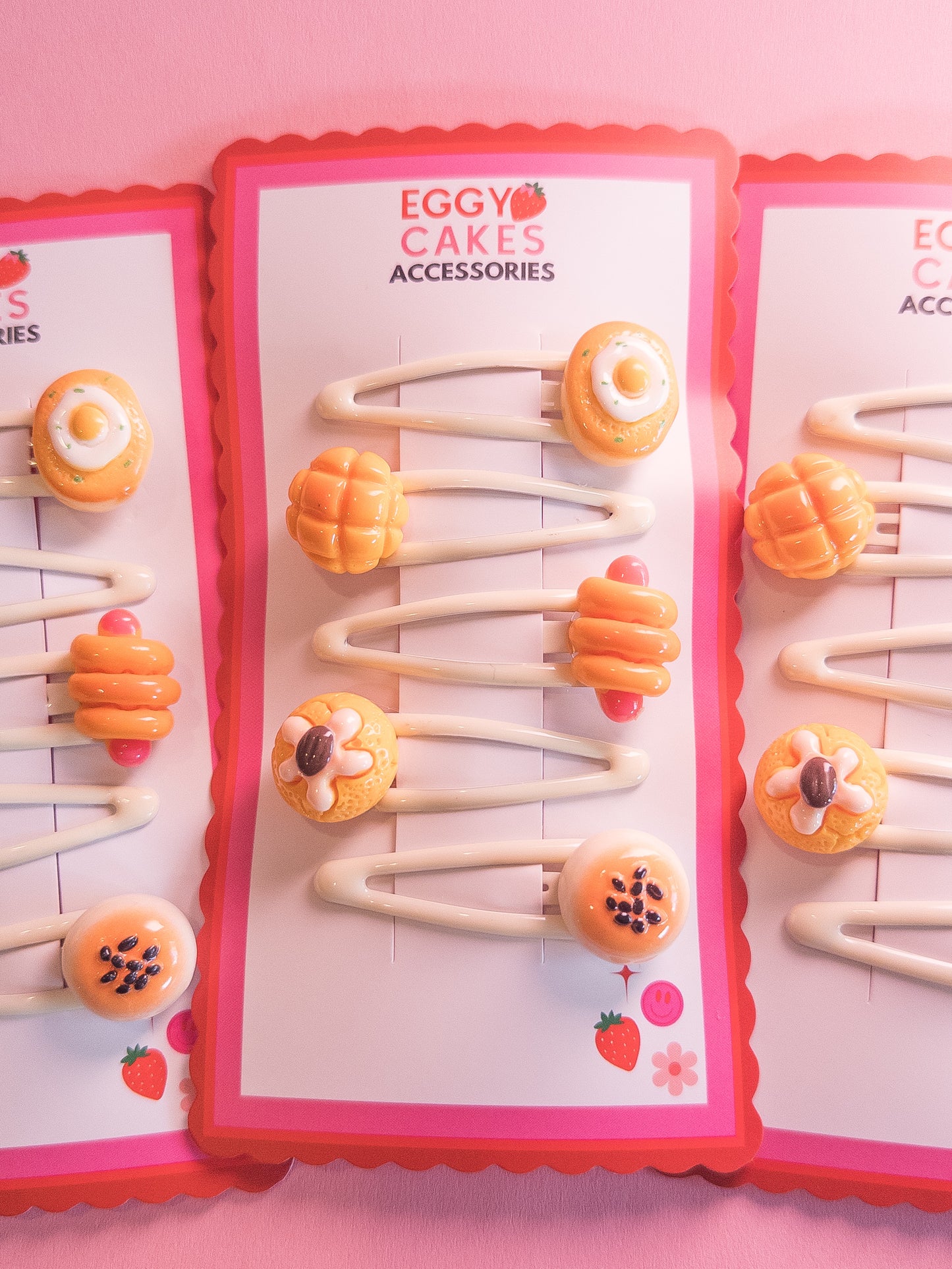 Korean Bakery Bbang Hair Clips