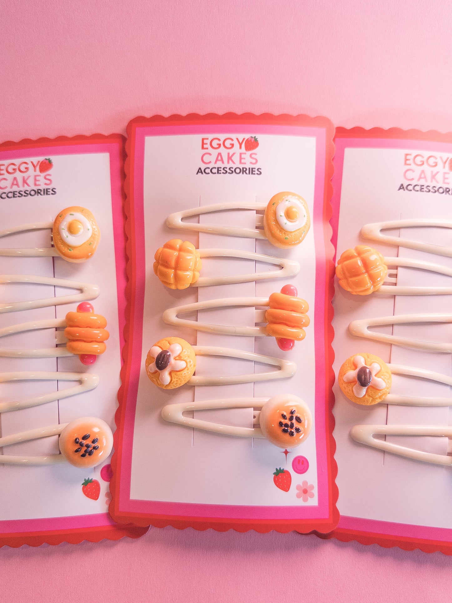 Korean Bakery Bbang Hair Clips