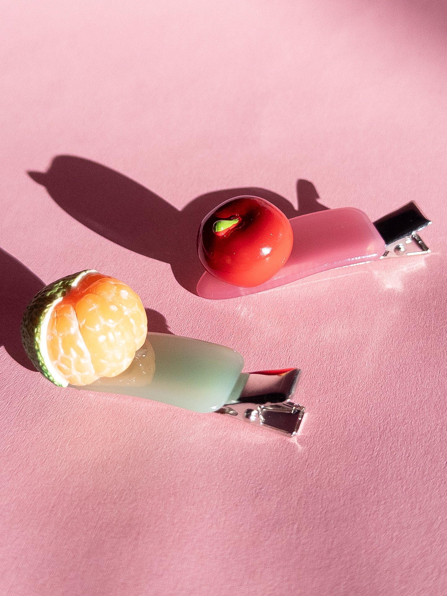 Calamansi and Apple Hair Clip