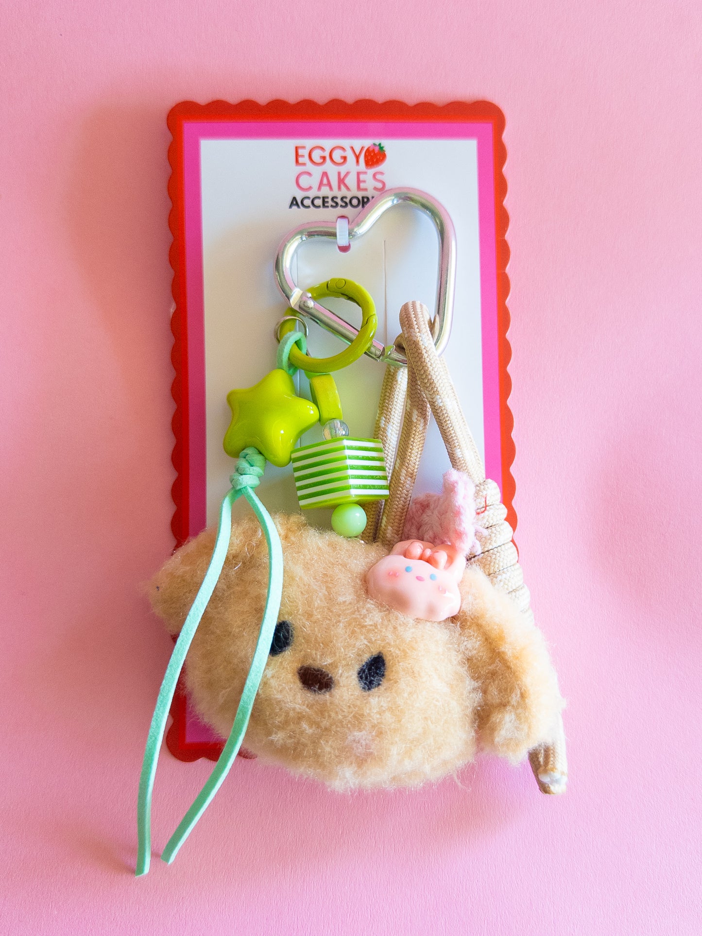 Plushie Dog Backpack/Bag Charm