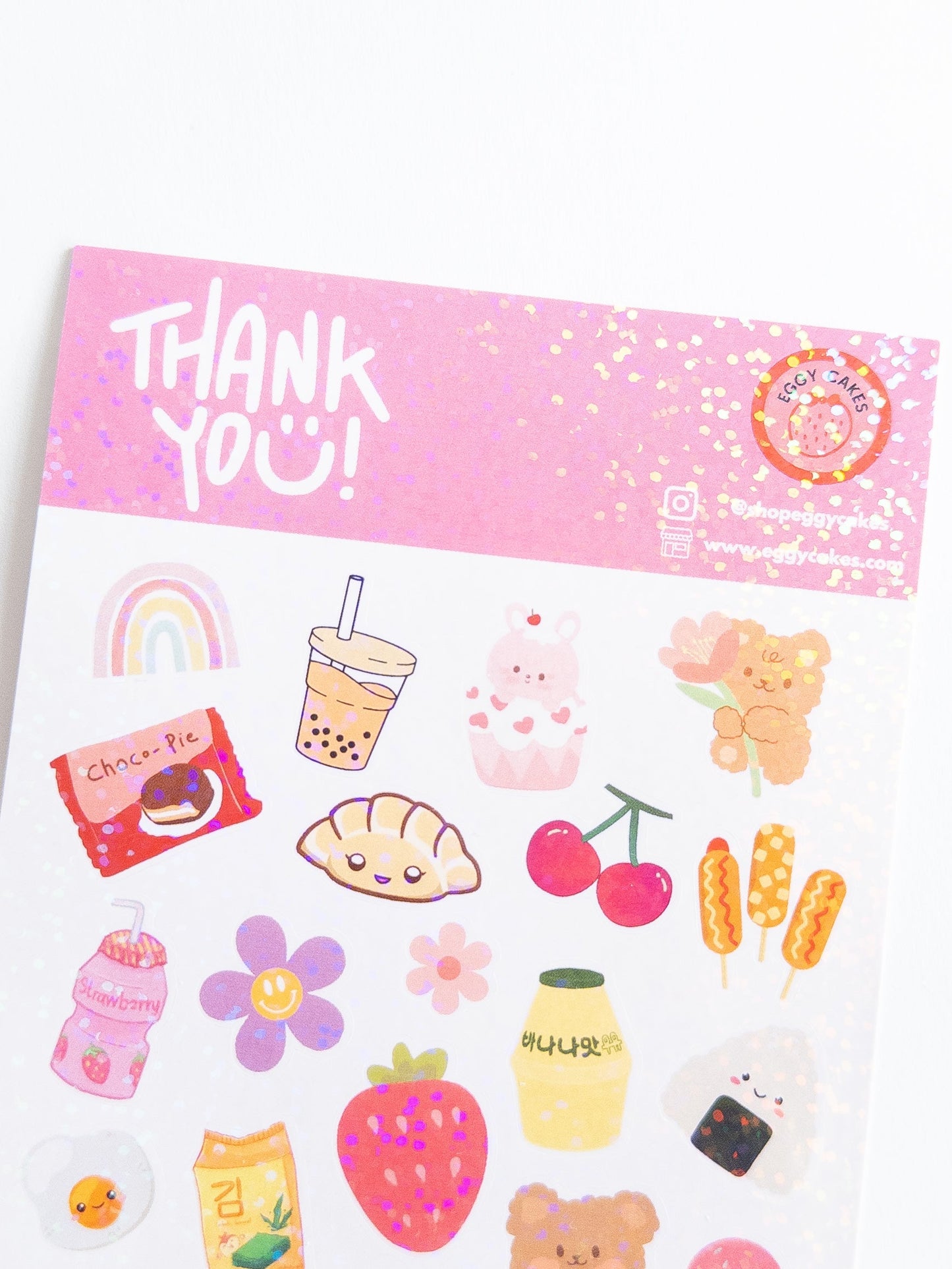 Thank You Sticker Sheet