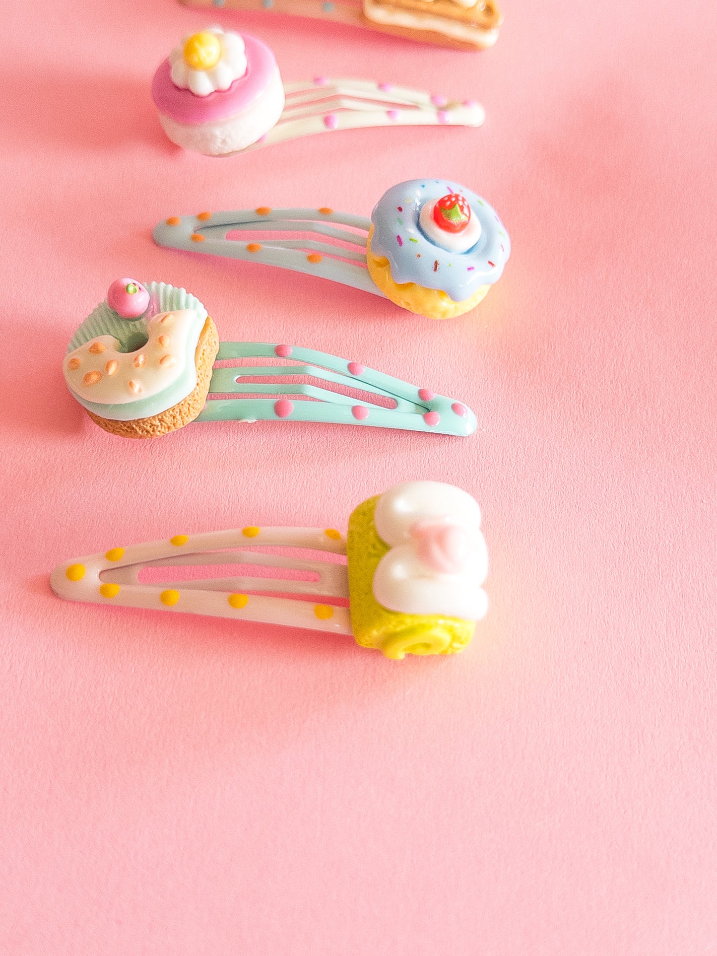 Dessert Shop Hair Clips