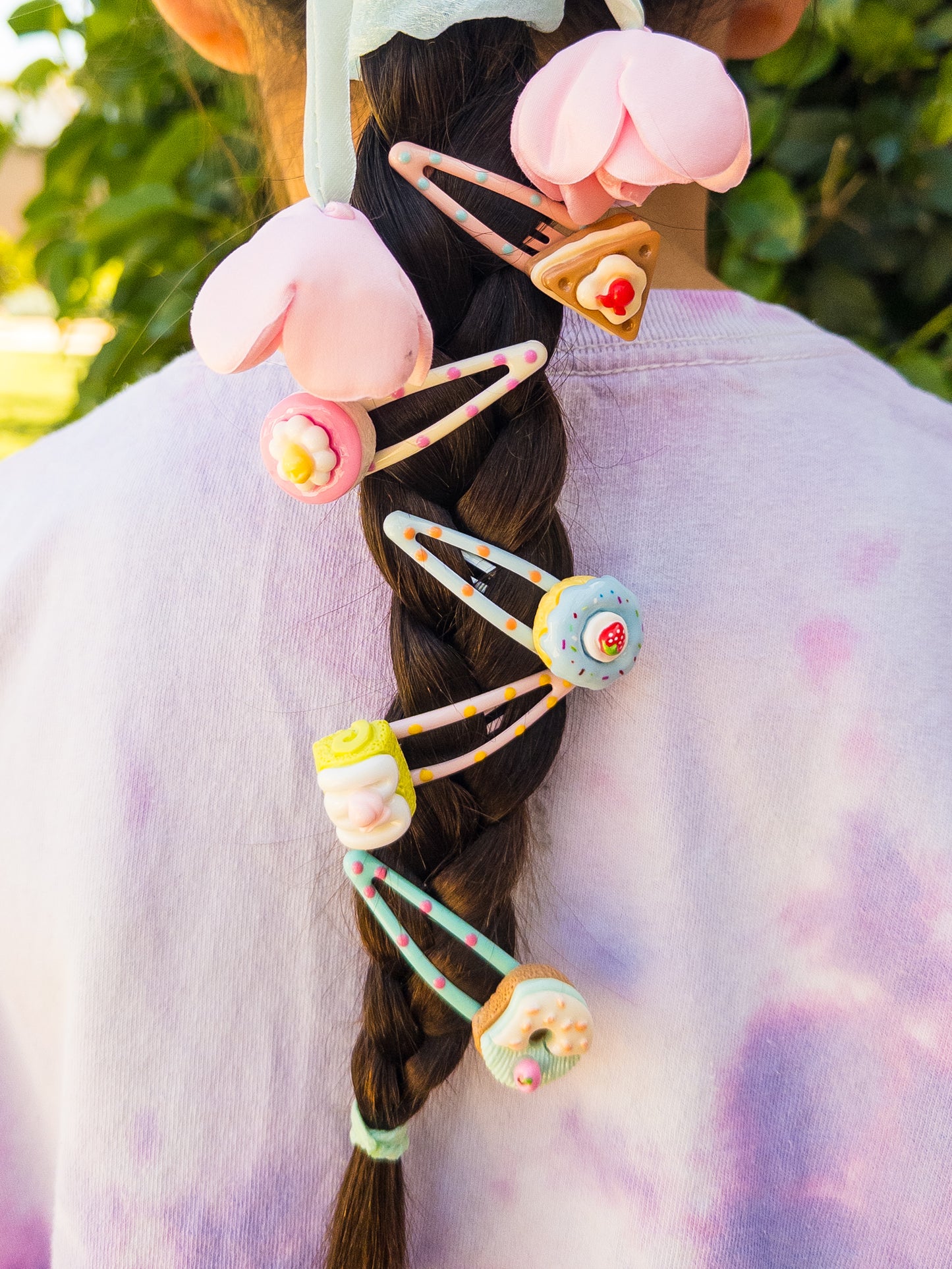 Dessert Shop Hair Clips