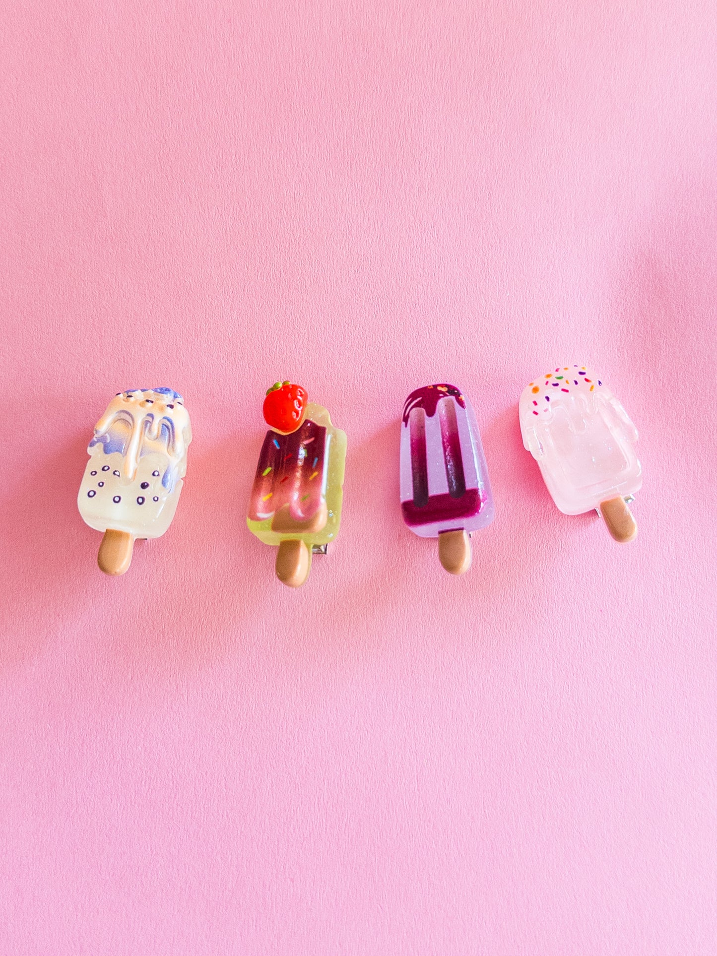 Dot Pops Ice Treats Hair Clips
