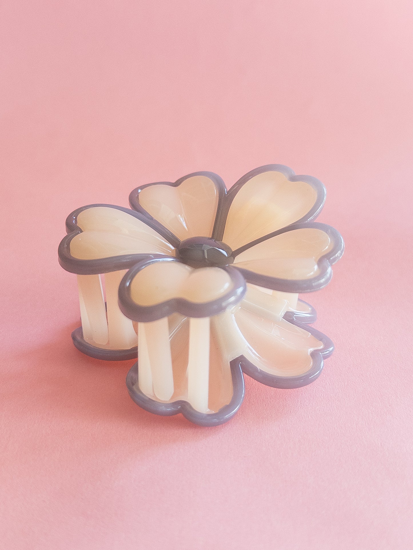 Jelly Flower Hair Claw Clip