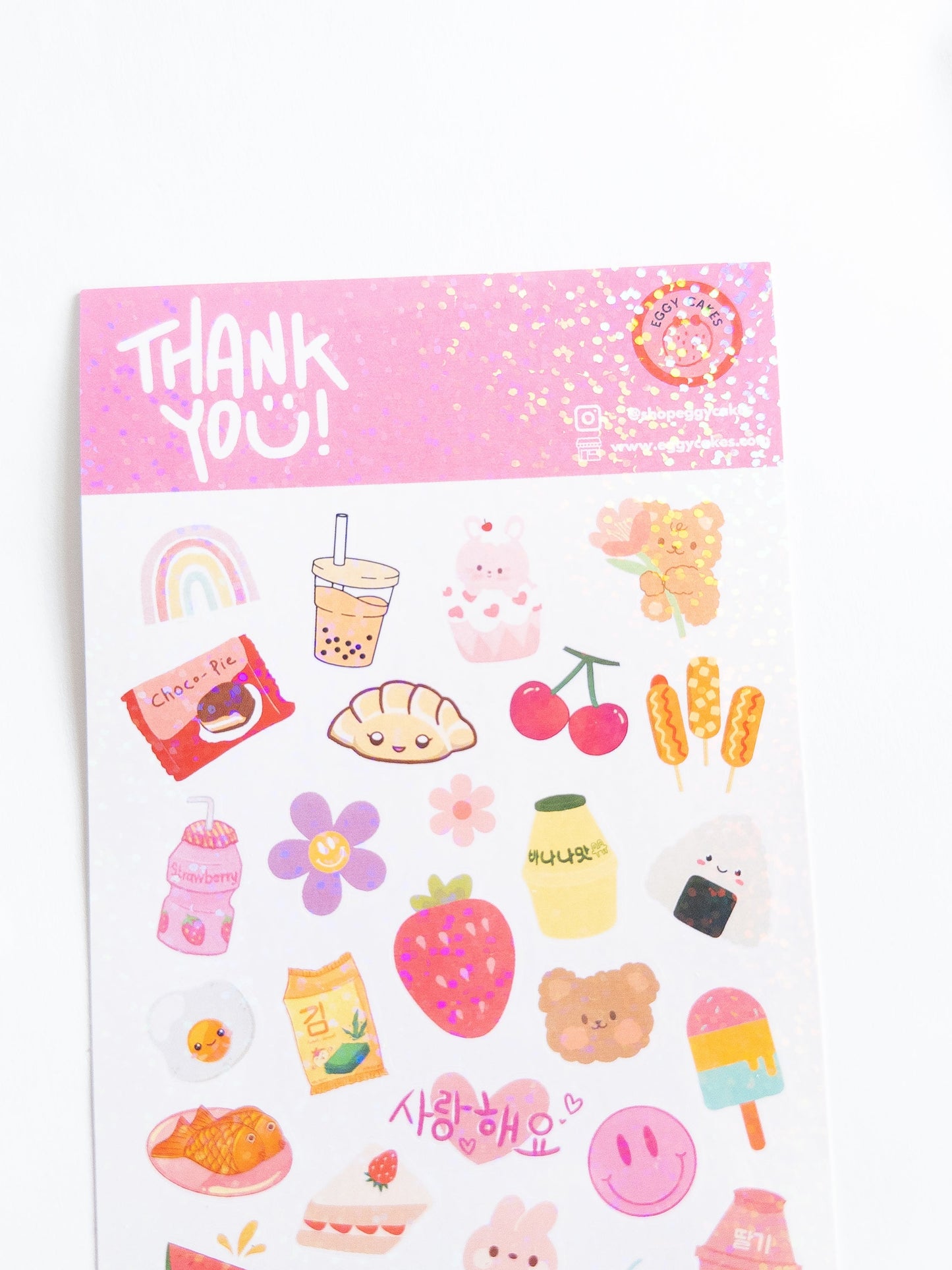 Thank You Sticker Sheet
