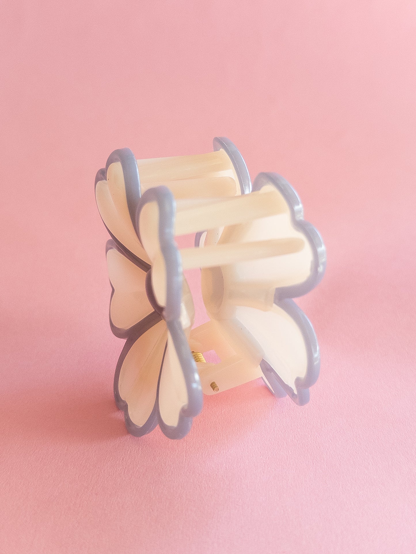 Jelly Flower Hair Claw Clip