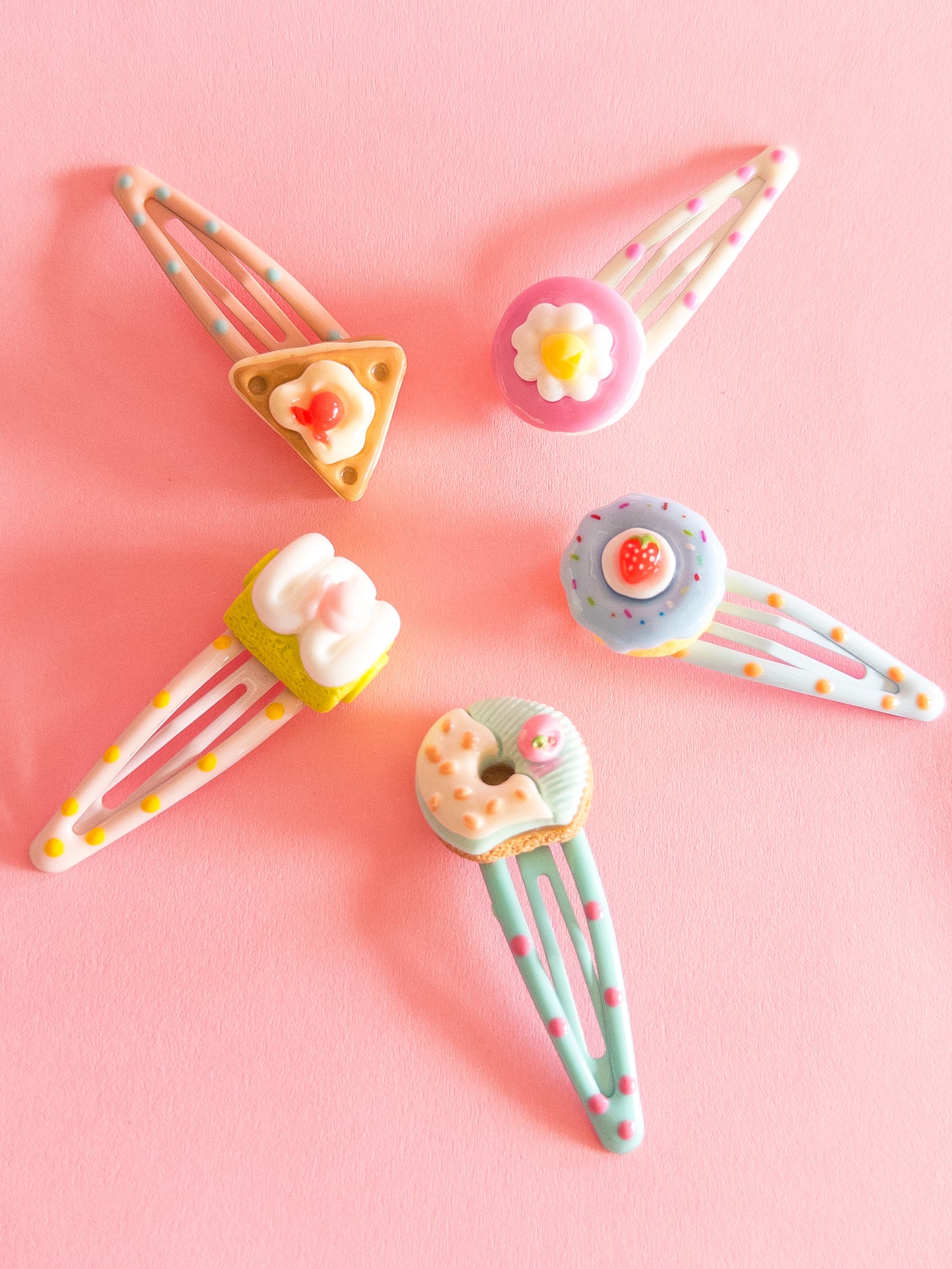 Dessert Shop Hair Clips