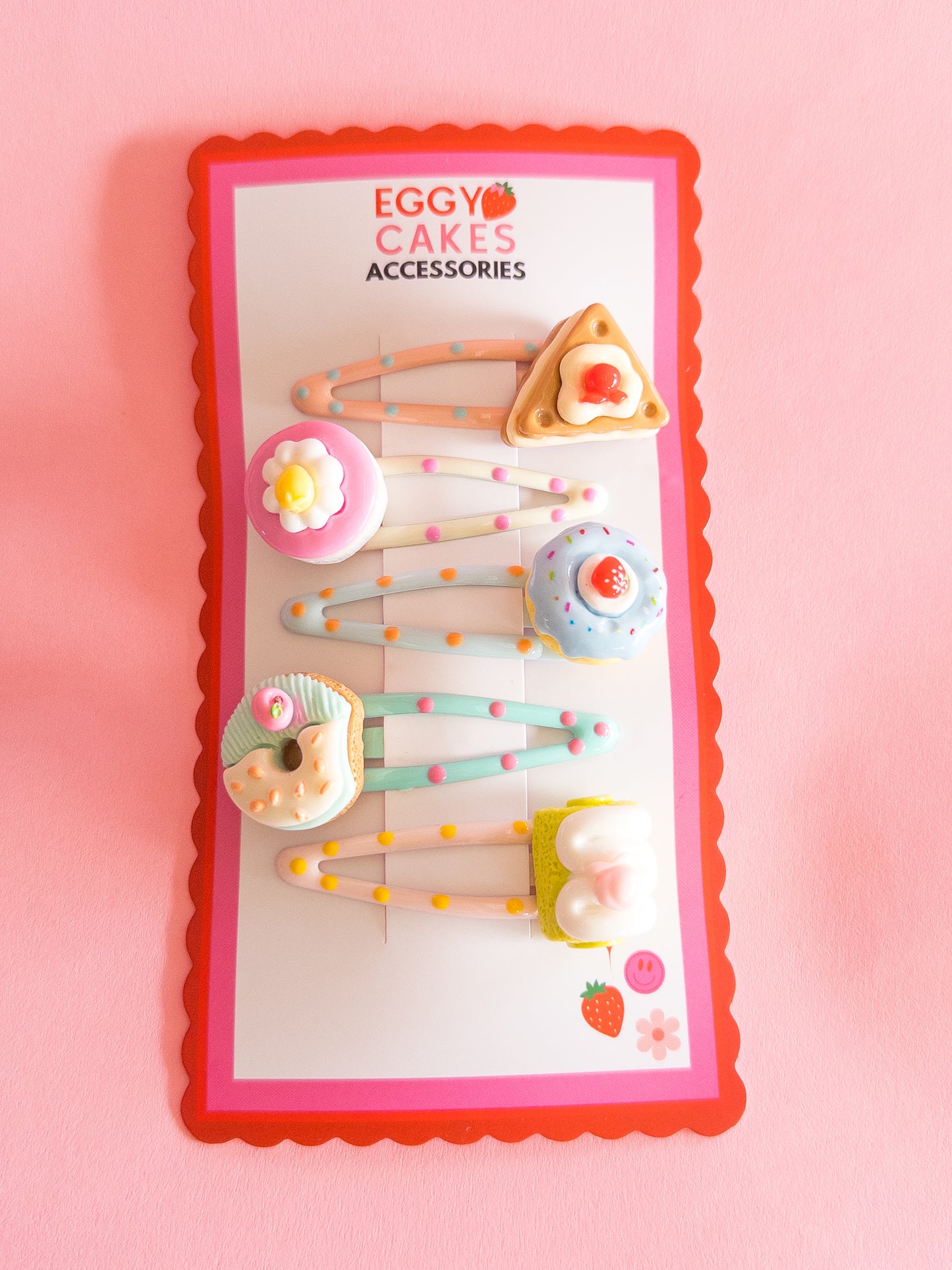Dessert Shop Hair Clips