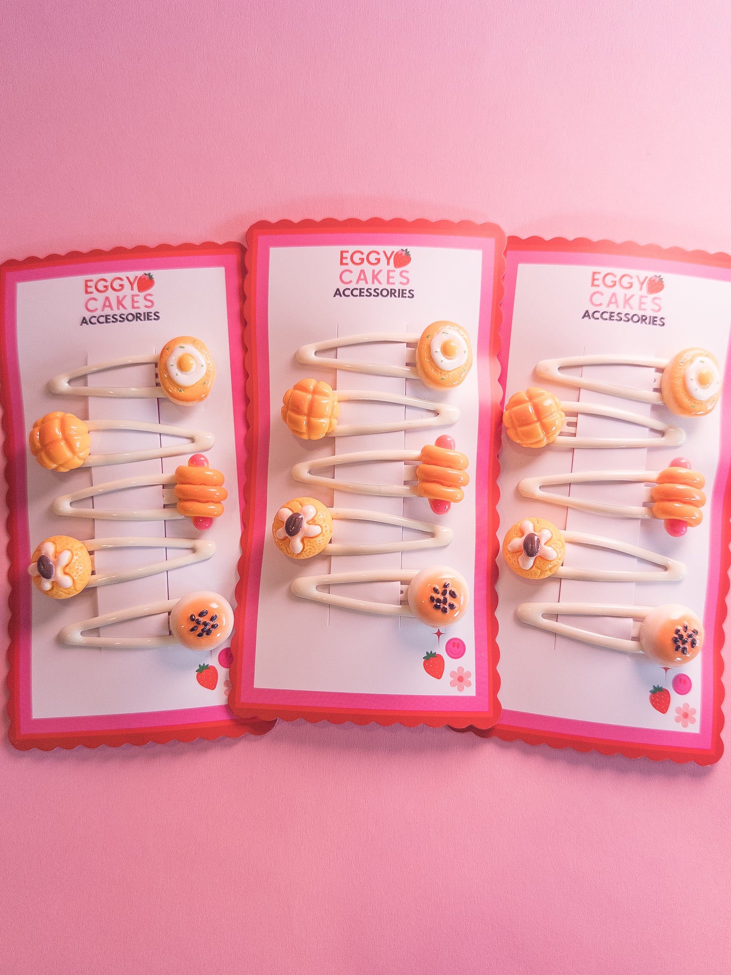 Korean Bakery Bbang Hair Clips