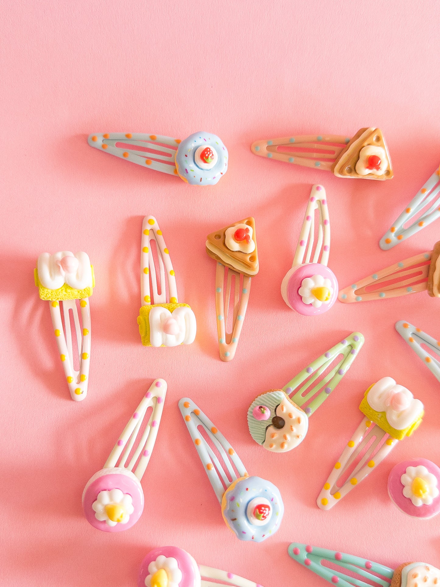 Dessert Shop Hair Clips