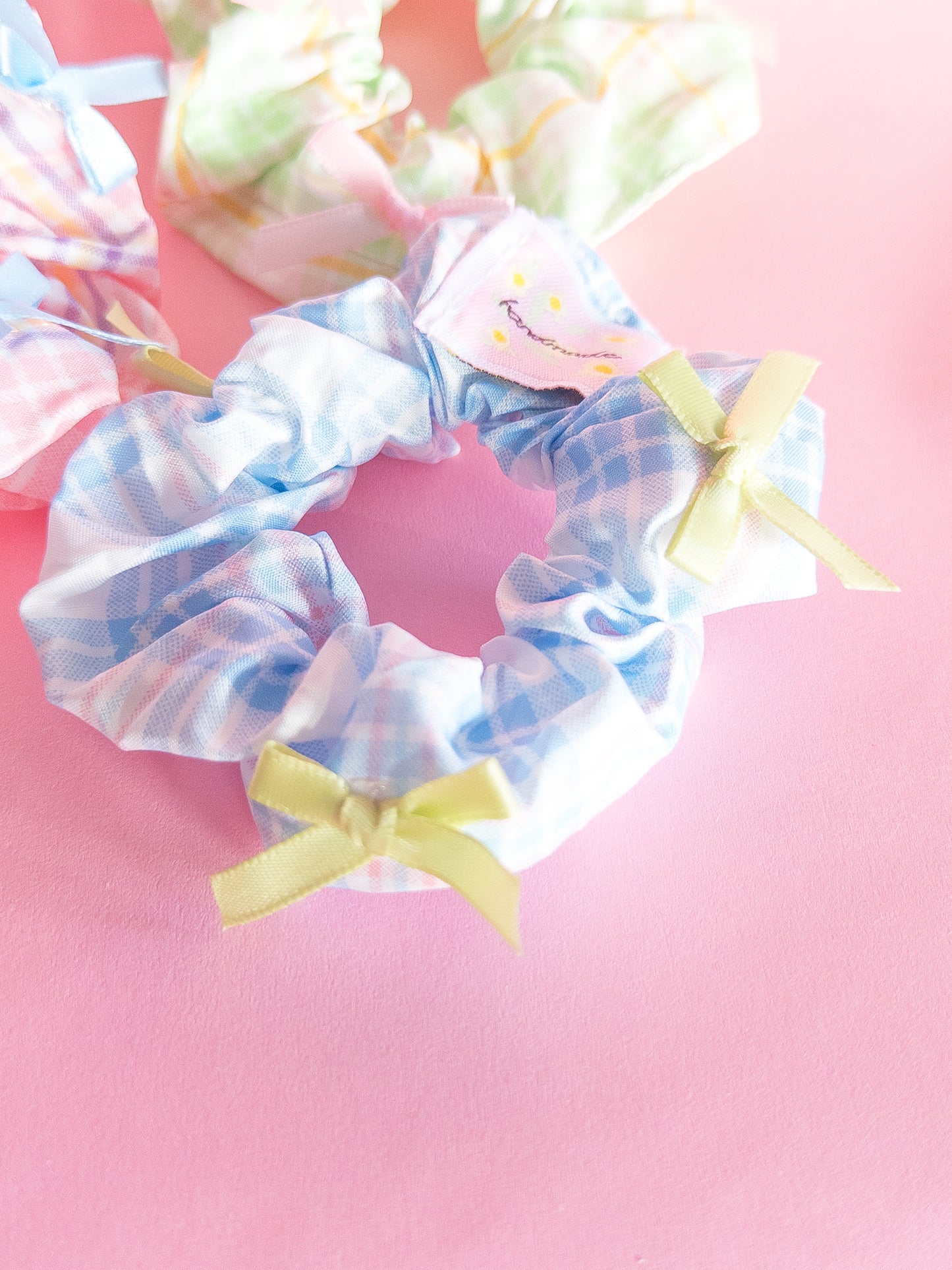 Picnic Plaid Scrunchies