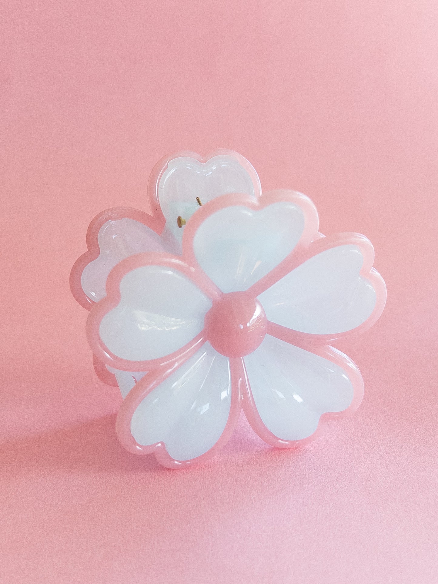 Jelly Flower Hair Claw Clip
