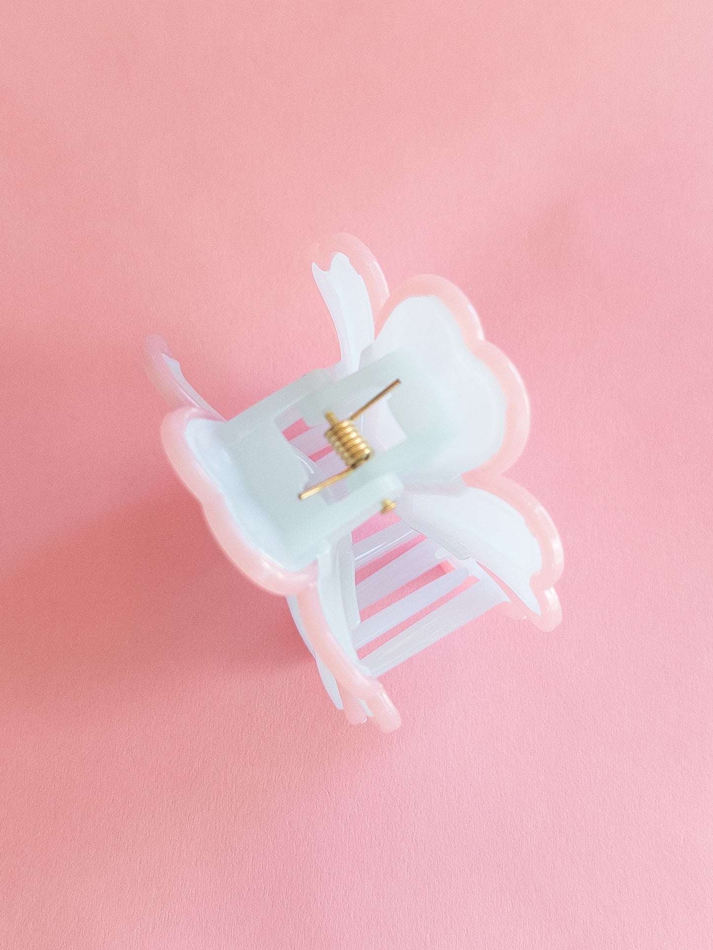 Jelly Flower Hair Claw Clip