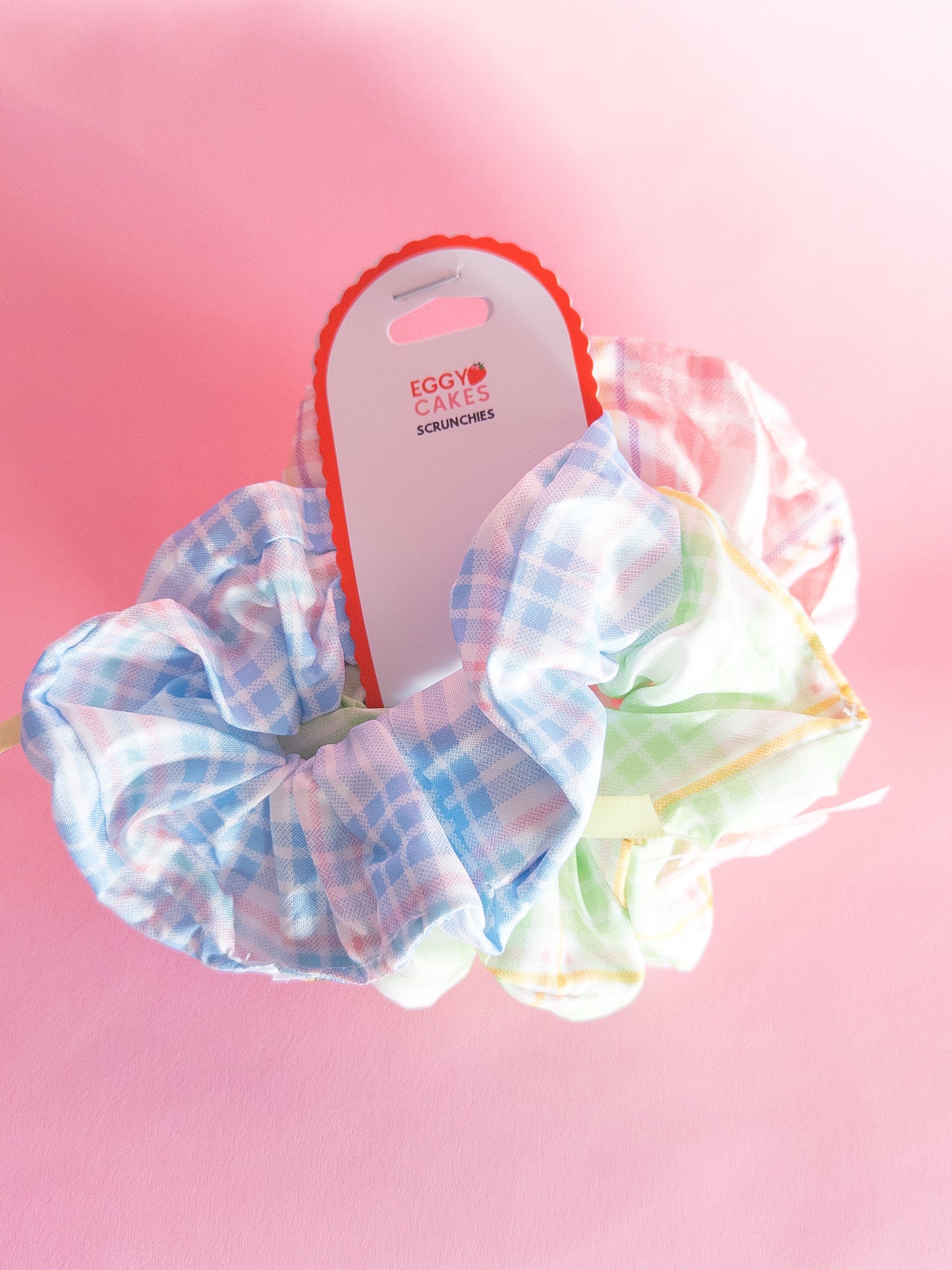 Picnic Plaid Scrunchies