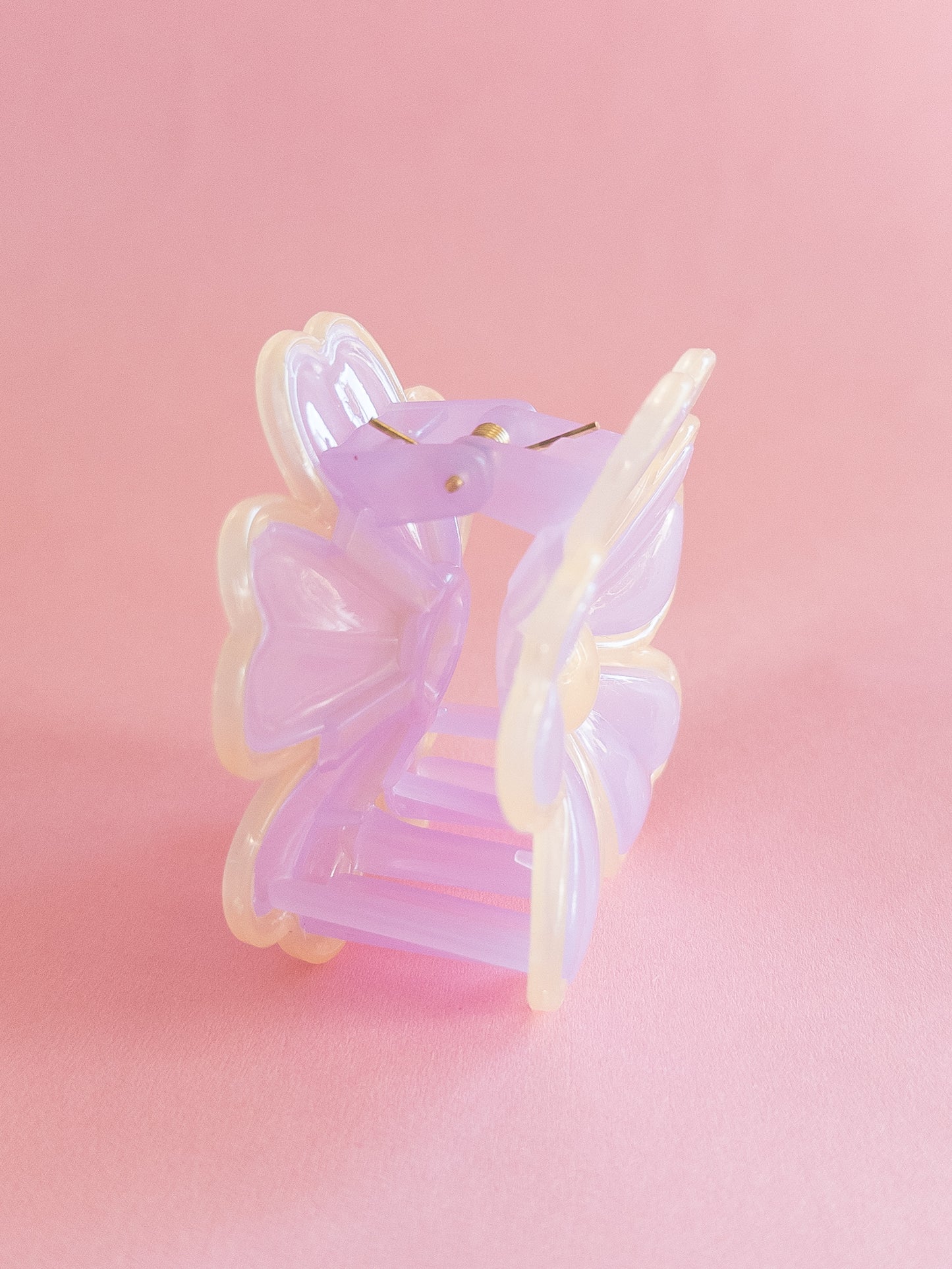Jelly Flower Hair Claw Clip