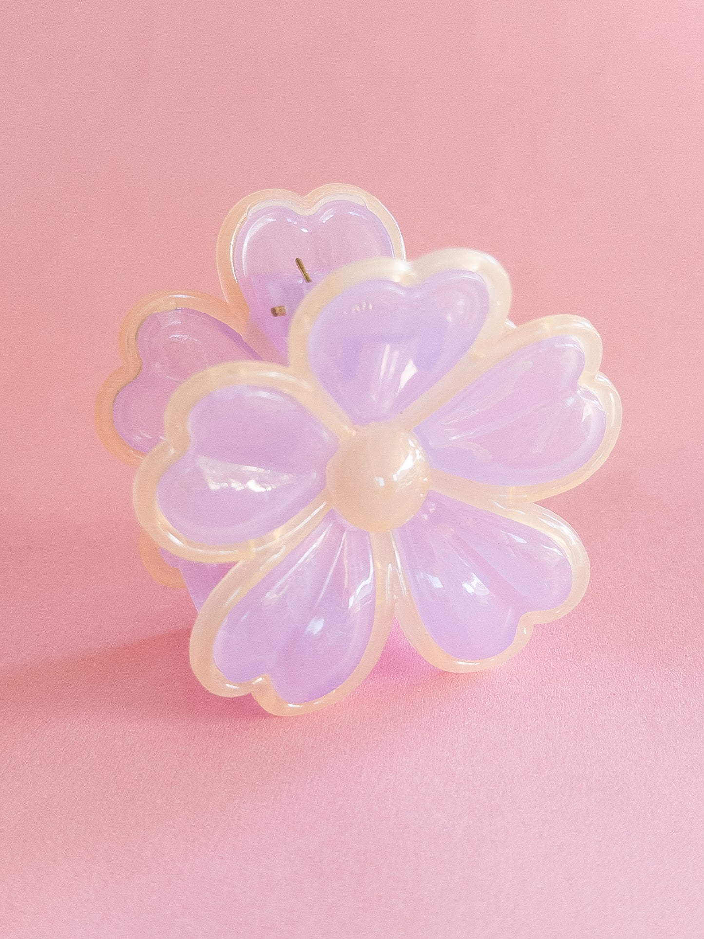 Jelly Flower Hair Claw Clip