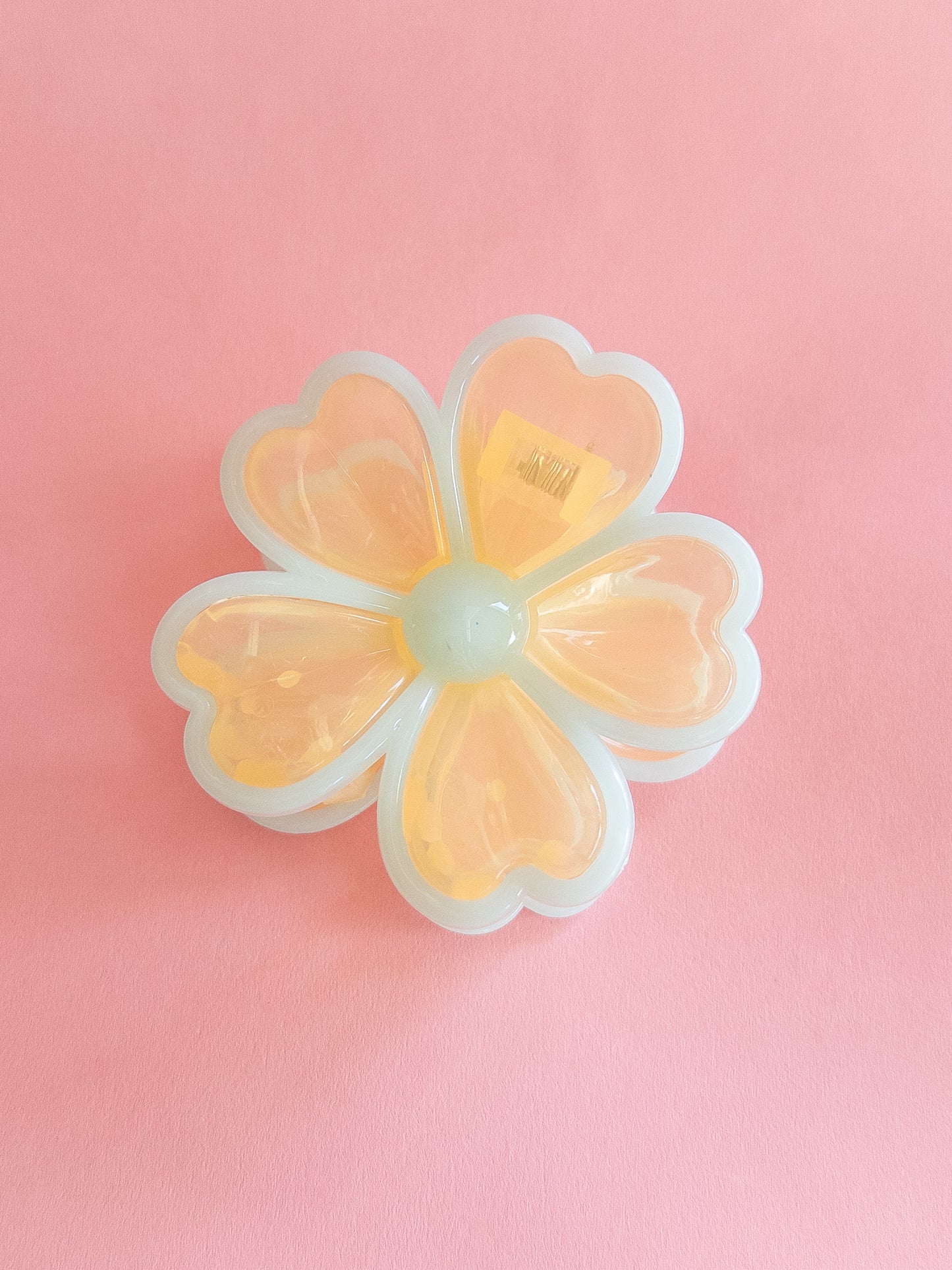 Jelly Flower Hair Claw Clip