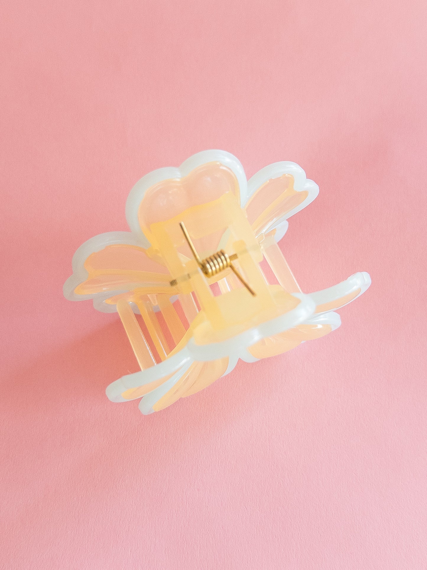 Jelly Flower Hair Claw Clip