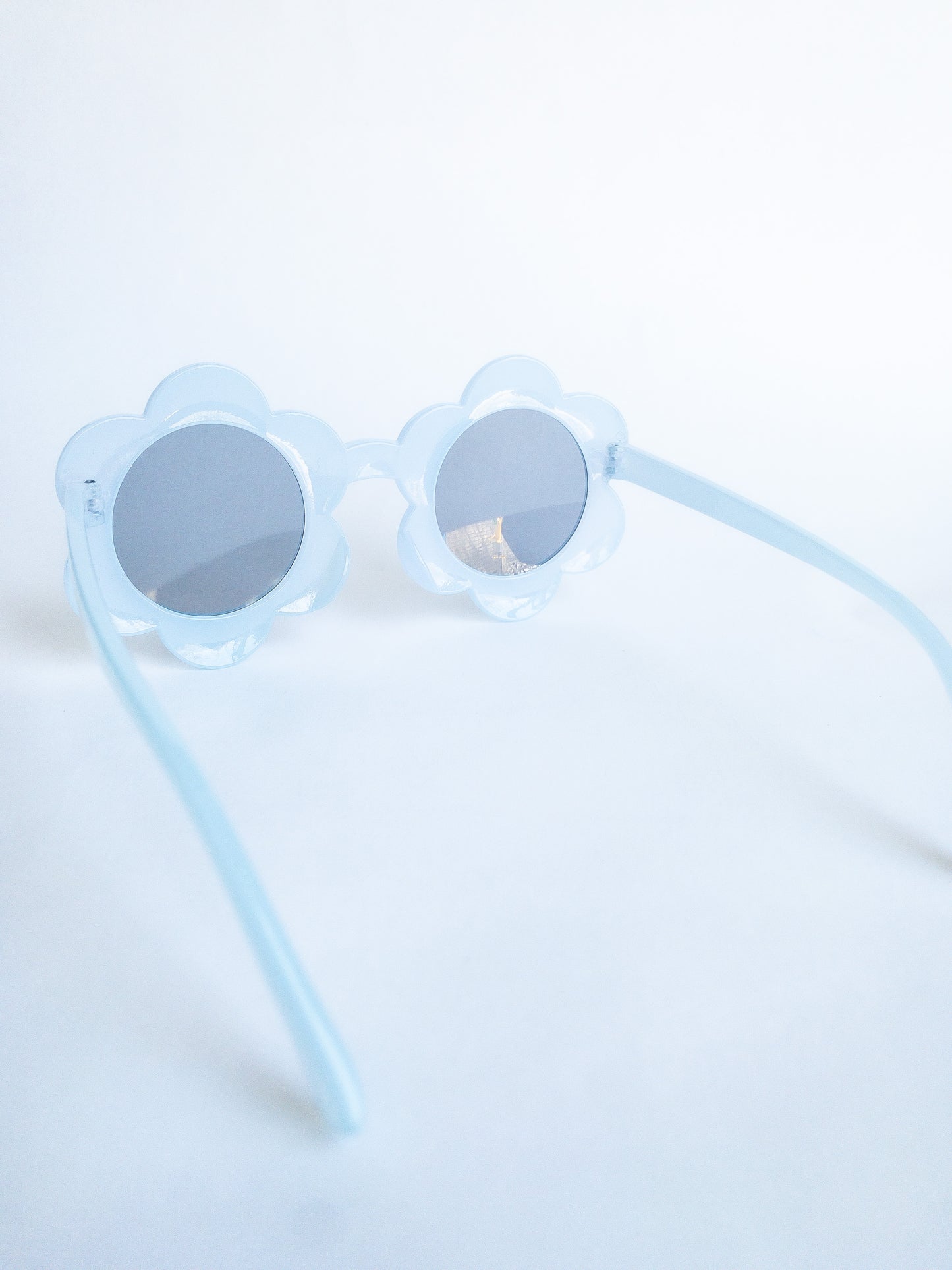 Flower Sunglasses for Kids in Jelly Blue