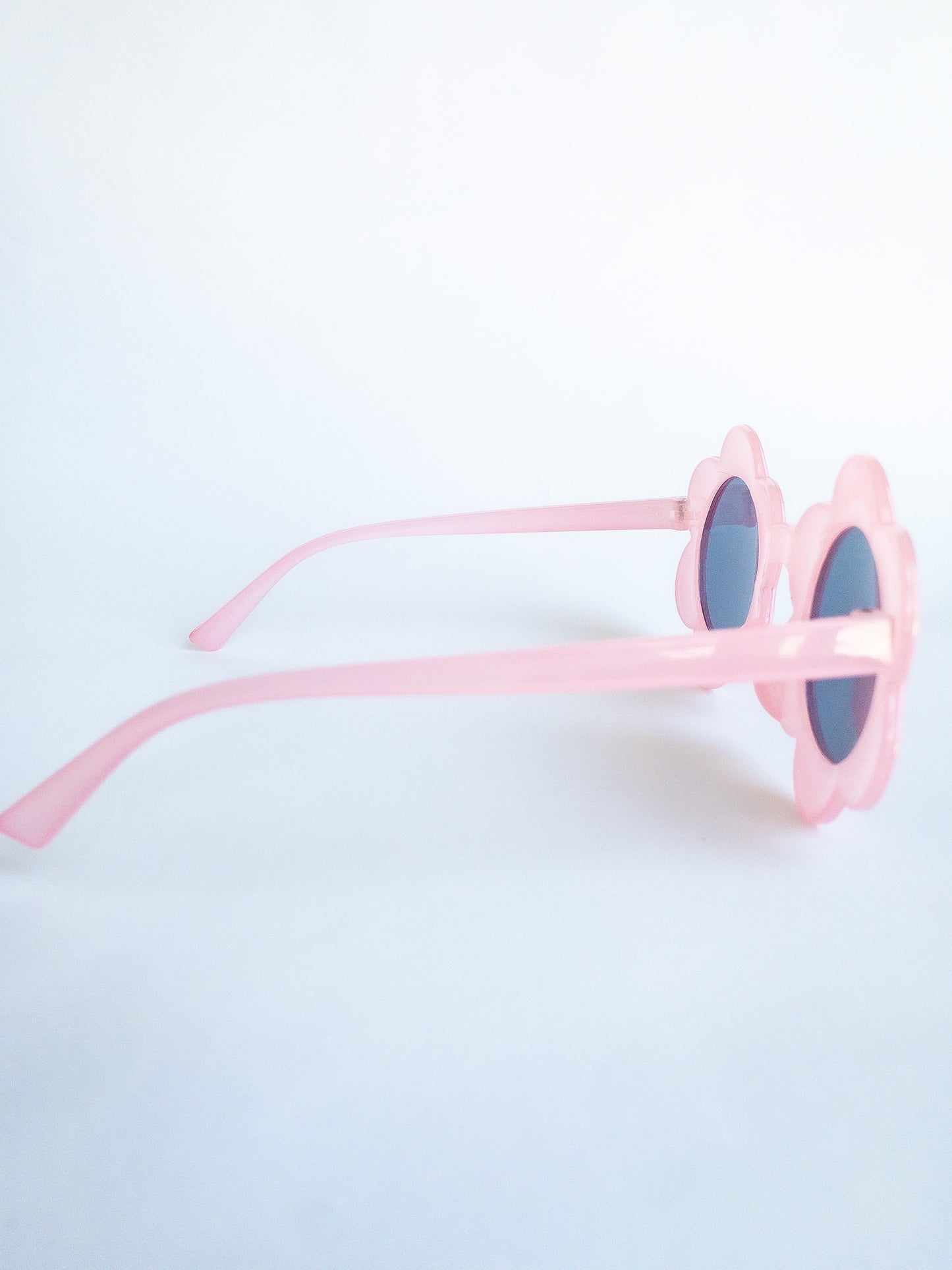 Flower Sunglasses for Kids in Jelly Pink
